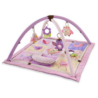 Skip Hop Babygym Owl Patch rosa/lila