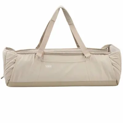 Voksi Carry Me mjuklift/babynest, seashell sand leaf