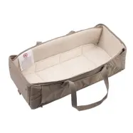 Voksi Carry Me mjuklift/babynest, walnut leaf