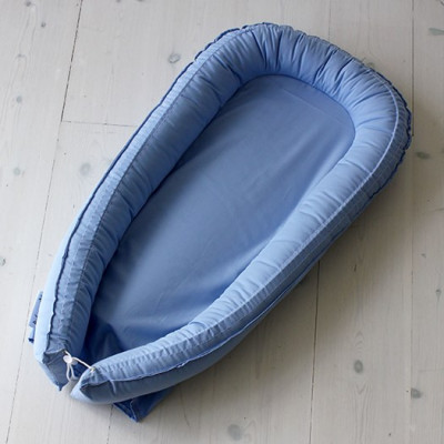 Babynest, blå