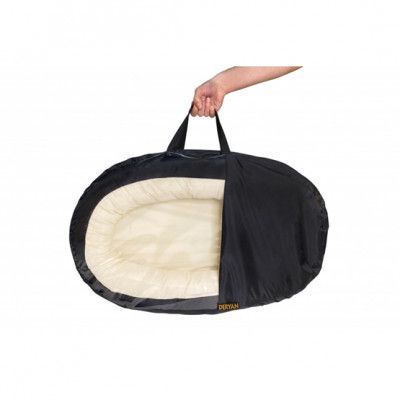 Deryan - Babynest Luxury 83 Cm Svart/Beige