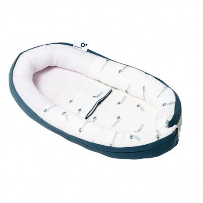 Doomoo Babynest (Blå Hund)