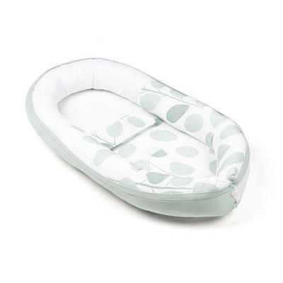 Doomoo babynest, löv grön