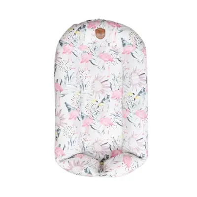 EcoViking babynest, flamingo dreams