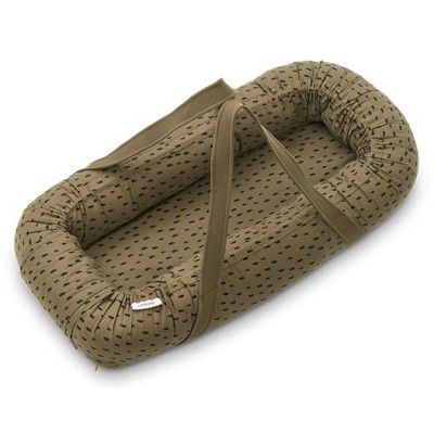 Liewood babynest Gro, graphic stroke/khaki