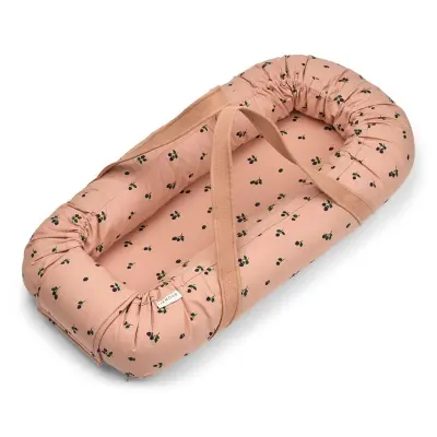 Liewood babynest Gro, mini berry pale tuscany