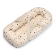 Liewood babynest Gro, mini whale sandy