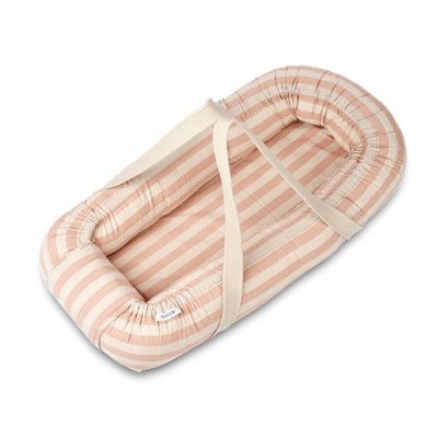 Liewood babynest Gro, rand pale tuscany rose sandy