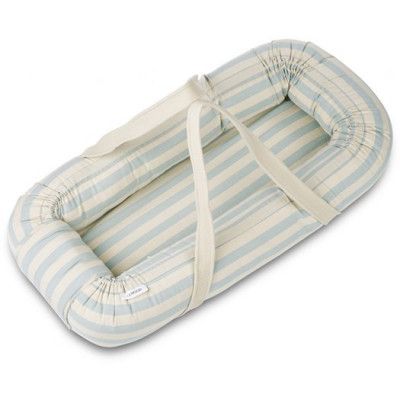 Liewood babynest Gro, rand sea blue/sand
