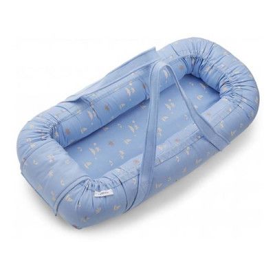 Liewood babynest Gro, seaside sky blue