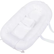 Little Louie Vanessa Babynest Med Handtag (Vit)