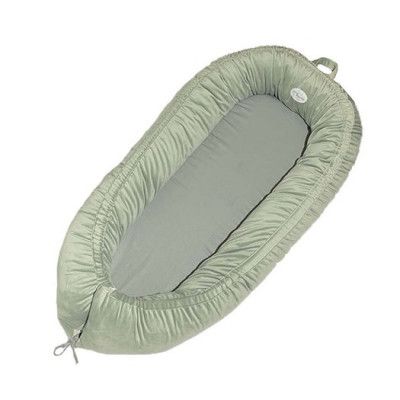 Mini Dreams babynest soft, dusty green