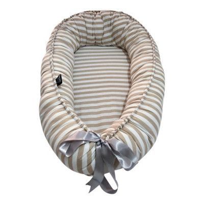 Mommys Best Baby Babynest Sova XL (Beige Stripes)