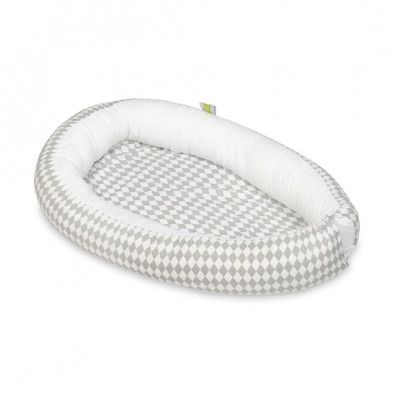 PQP Babynest - Harlequin med Vit Insida