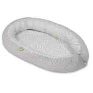 PQP Babynest - Med Dyna - Grå Diamonds