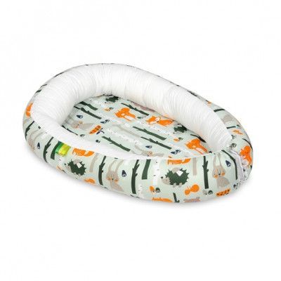 PQP Babynest - Skogen med Vit Insida