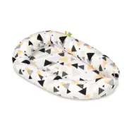 PQP Babynest - Trekant Gul