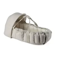 Sebra babynest 3-i-1 + sufflett, morning beige melange