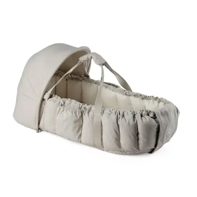 Sebra babynest 3-i-1 + sufflett, morning beige melange