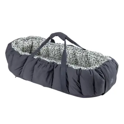 Sebra babynest 3-i-1, blue olive