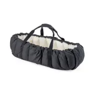 Sebra babynest 3-i-1, dark grey melange