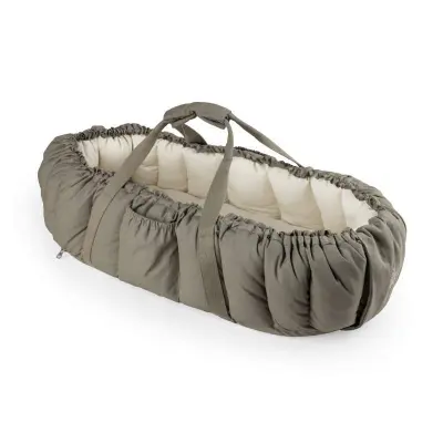 Sebra babynest 3-i-1, dark olive