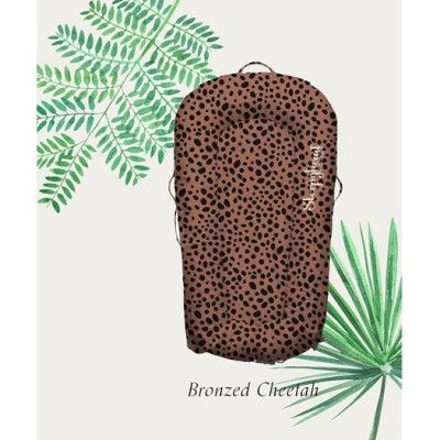 Sleepyhead Deluxe Plus babynest, bronzed chetah