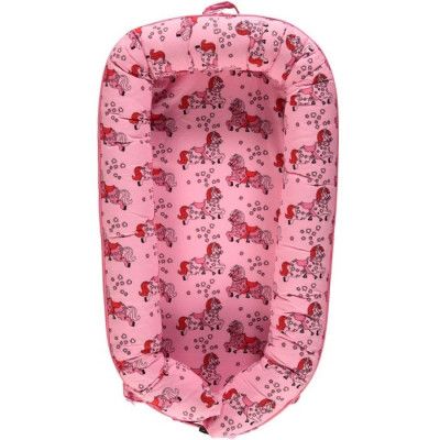 Småfolk Babynest (Häst Rosa)