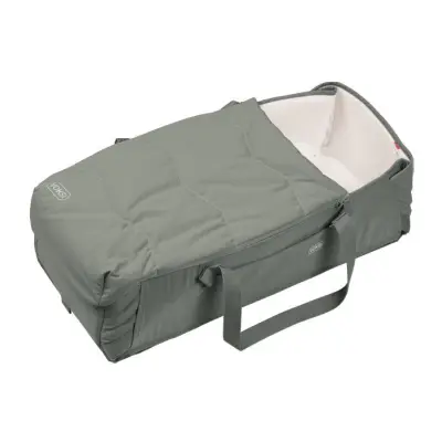 Voksi Carry Me mjuklift/babynest, meadow green cream
