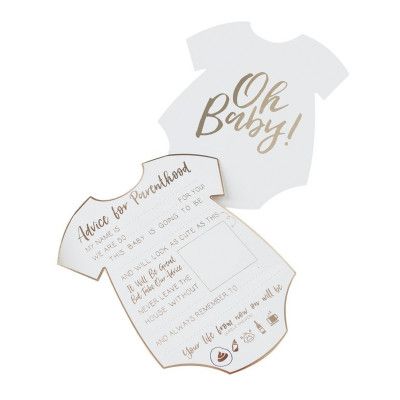 Baby Shower Kort Advice For Parenthood - 10-pack