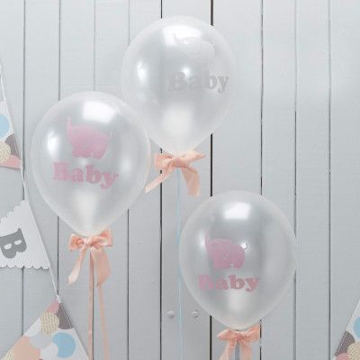 Babyshower Ballonger Little One - 10-pack