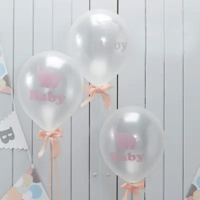 Babyshower Ballonger Little One - 10-pack