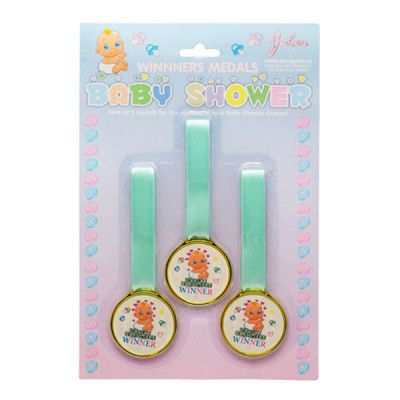 Babyshower Medaljer - 3-pack