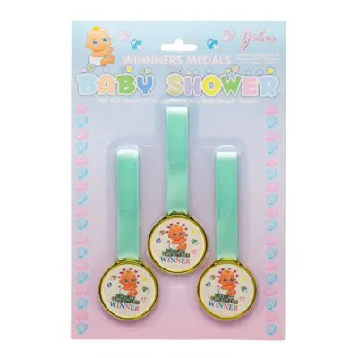 Babyshower Medaljer - 3-pack