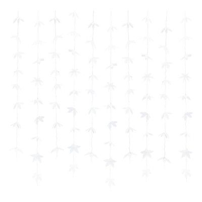 Backdrop Origami-blommor Vit