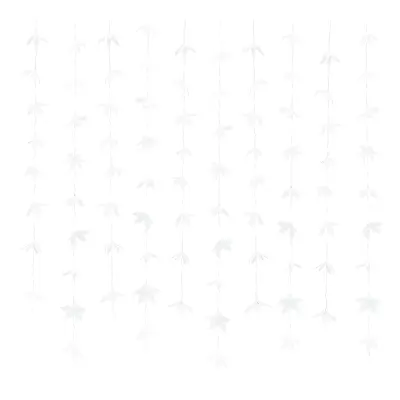 Backdrop Origami-blommor Vit