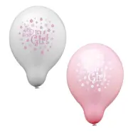 Ballong It's a Girl - 12-pack