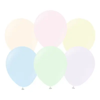 Ballonger Professional Flerfärgade Macaron Pale - 100-pack