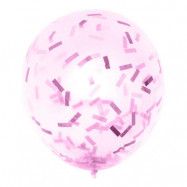 Ballongkonfetti Rosa - 100 gram