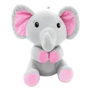 Ballongvikt Elefant Rosa med Ögla