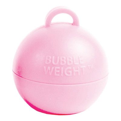 Ballongvikt Kula Ljusrosa