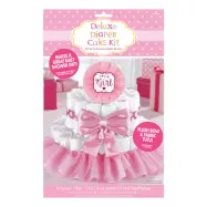 Blöjtårta Dekorationsset Rosa