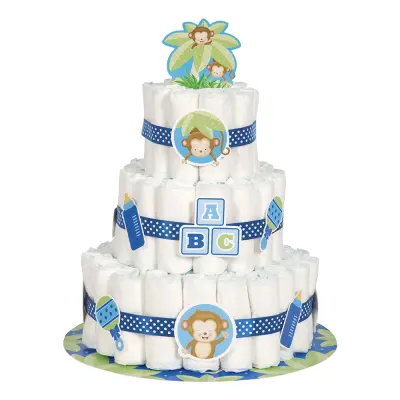 Blöjtårta Tillbehörskit Blå