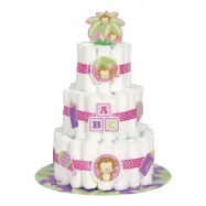 Blöjtårta Tillbehörskit Rosa