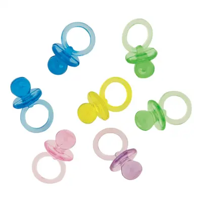 Bordsdekoration Miniatyrnappar Flerfärgade - 18-pack