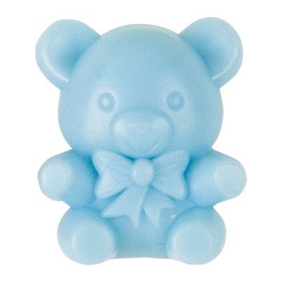 Bordsdekoration Nallebjörnar Blå - 16-pack