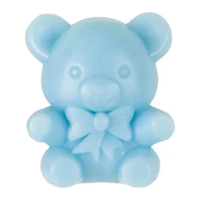 Bordsdekoration Nallebjörnar Blå - 16-pack