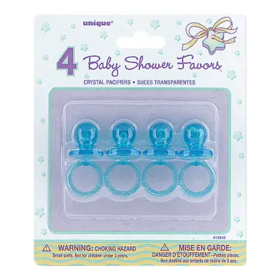 Bordsdekoration Nappar Blå - 4-pack