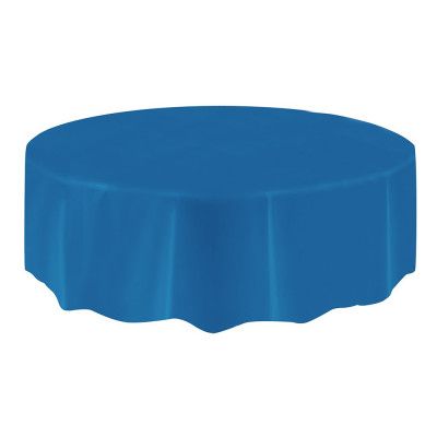 Bordsduk Klintblå Rund