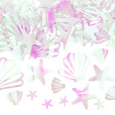 Bordskonfetti Snäckor Färgskimrande - 23 gram